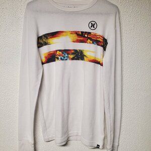 Shirt Men's Clothing - Long Sleeve Hurley Brand - Size Medium